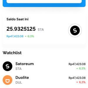 Cryptocurrency Mobile App