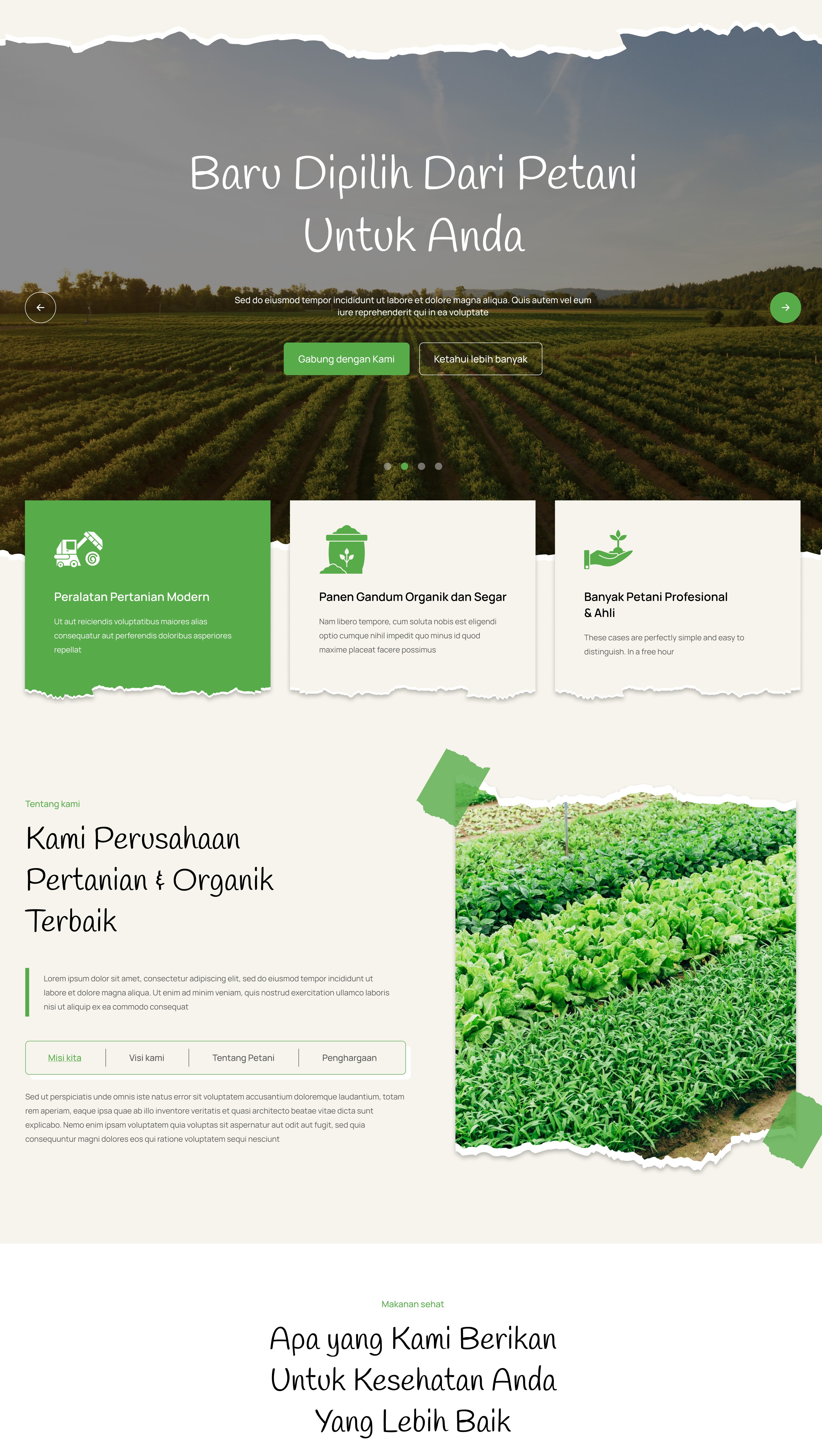 Agricultur Farming:Agricultur Farming is an engaging landing page dedicated to sustainable and modern agricultural practices. The page promotes agricultural technologies, crop management solutions, and farm consultancy services. Visitors are inspired to embrace innovative farming methods and optimize their agricultural productivity with Agricultur Farming.